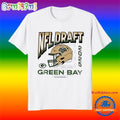 Green Bay Packers Nfl Draft 2025 Helmet T Shirt