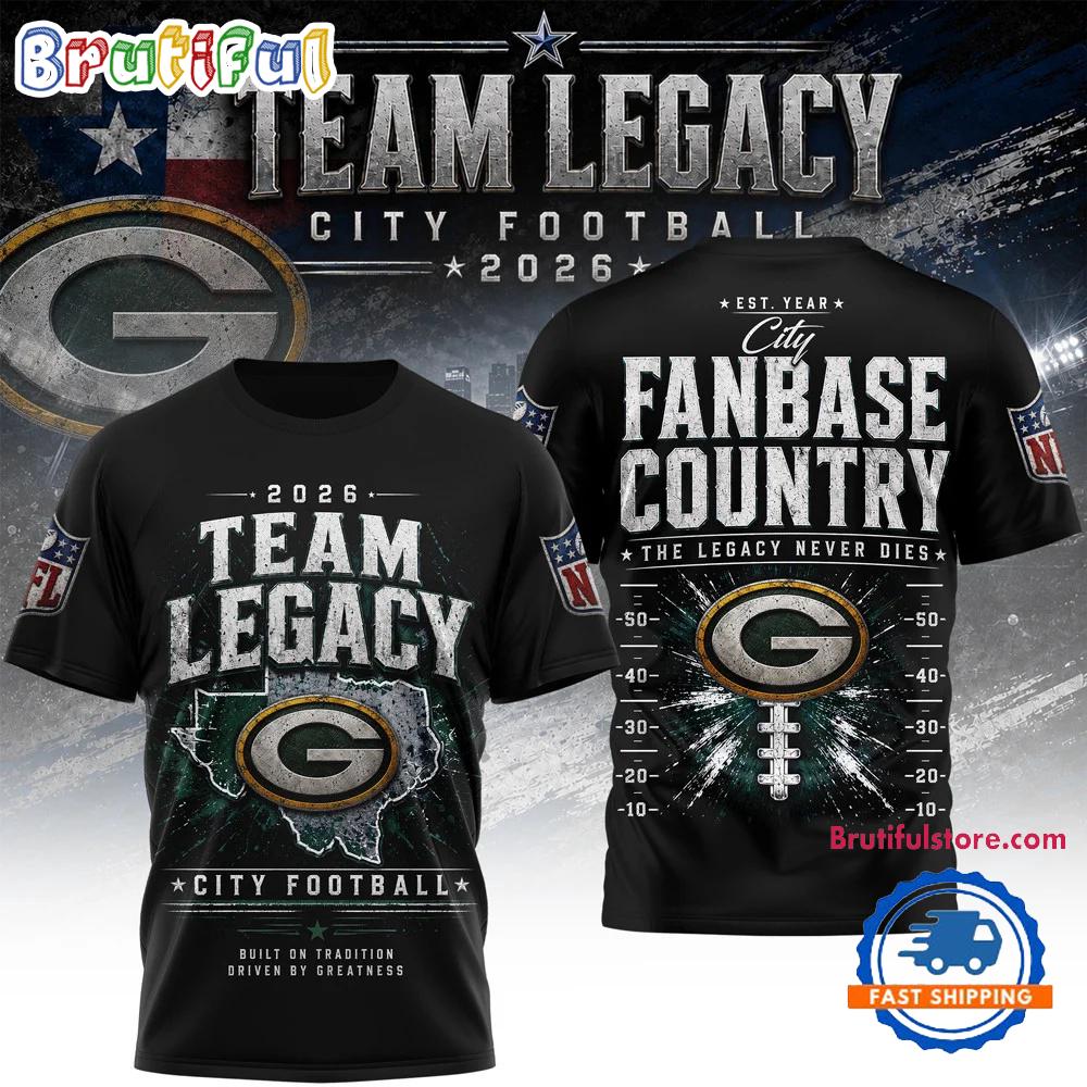 Green Bay Packers NFL Gridiron Dynasty Limited Edition 3D Shirt