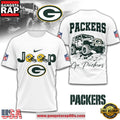 Green Bay Packers NFL Premium NFL Jeep Unisex T-Shirt