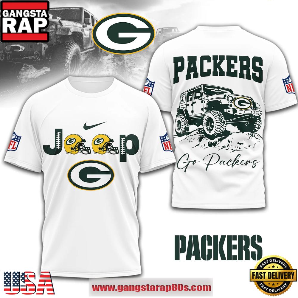 Green Bay Packers NFL Premium NFL Jeep Unisex T-Shirt