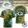 Green Bay Packers NFL Sunday Legends Tie Dye 3D Shirt