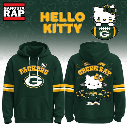 Green Bay Packers x Hello Kitty 2026 Limited Edition Hoodie