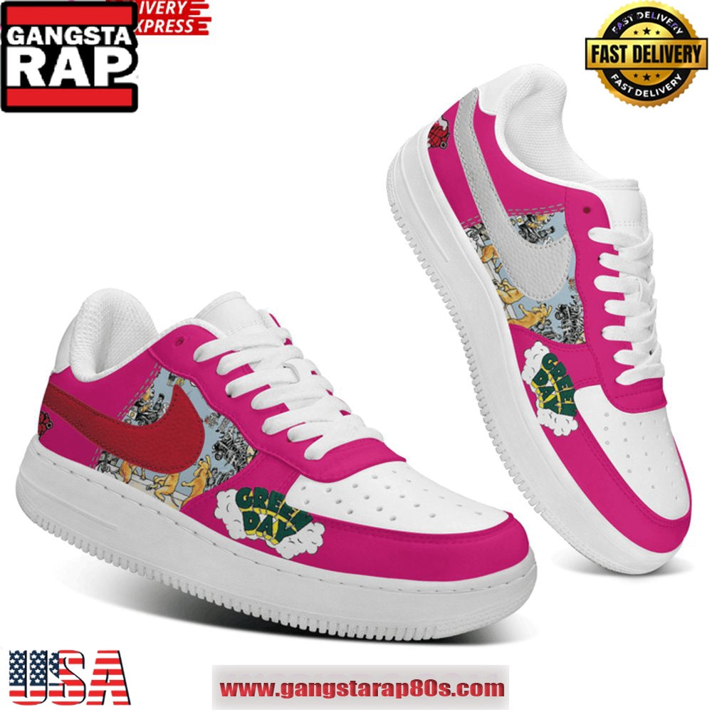 Green Day Dookie Air Force 1 Sneakers Shoes Shoes