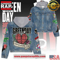 Green Day Rock Band Hooded Limited Edition Denim Jacket