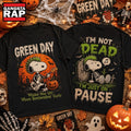 Green Day x Snoopy Haunted Punk Revival 3D Shirt , Music Trending 3D Shirt