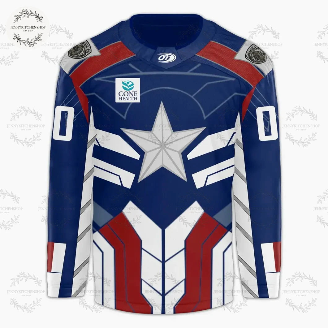 Greensboro Gargoyles Marvel Night 2025 Limited Hockey Jersey