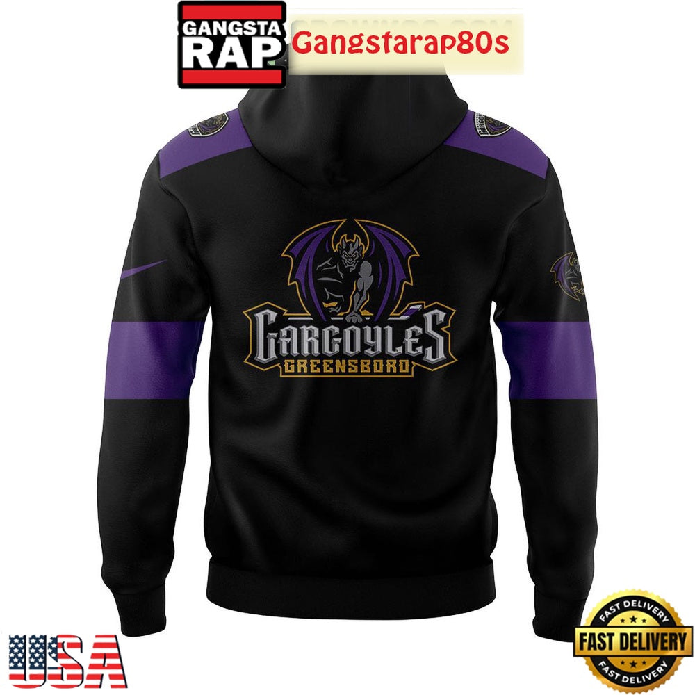 Greensboro Gargoyles Stone To Storm 2025 Unisex Hoodie
