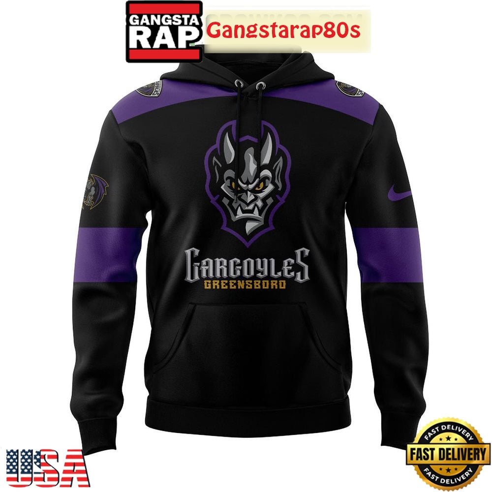 Greensboro Gargoyles Stone To Storm 2025 Unisex Hoodie