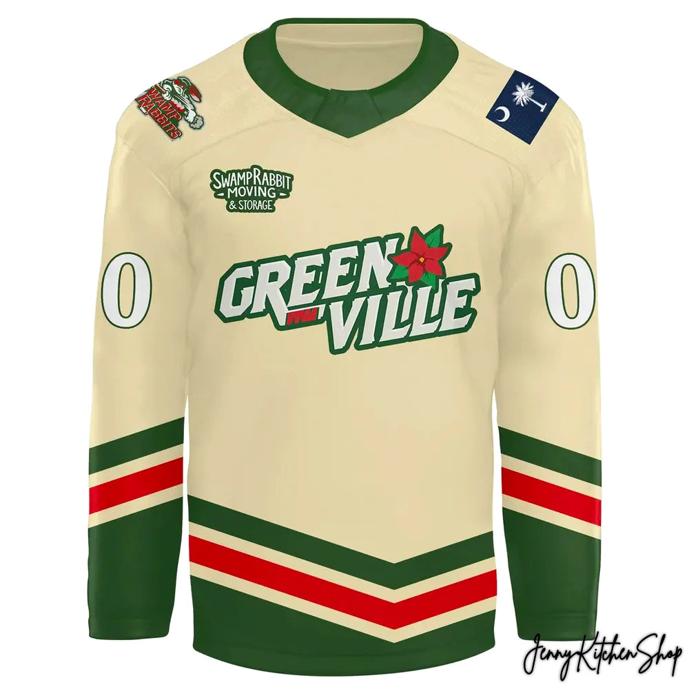 Greenville Swamp Rabbits Moving Storage 2026 Hockey Jersey