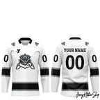 Greenville Swamp Rabbits White Rabbit King 2025 Hockey Jersey
