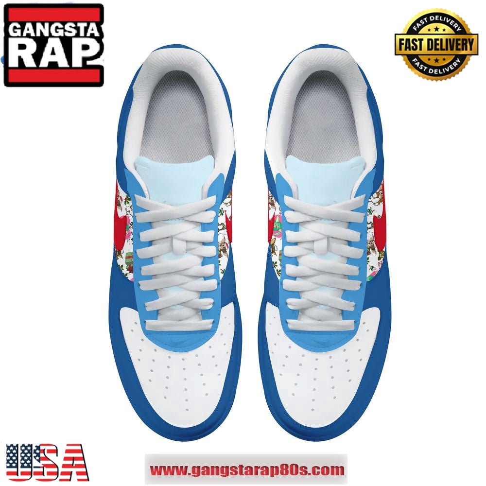 Gremlins Merry Christmas 2024 Limited Edition Air Force 1 Running Sneakers Shoes
