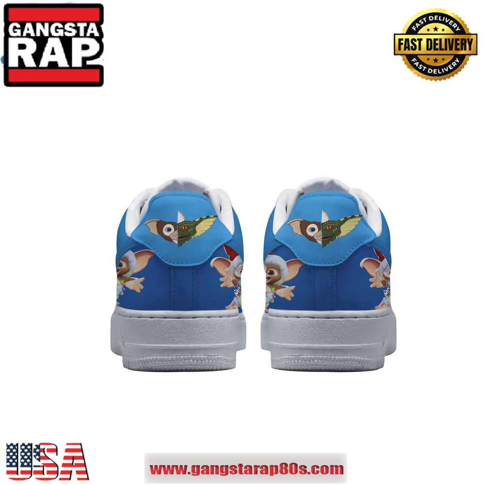 Gremlins Merry Christmas 2024 Limited Edition Air Force 1 Running Sneakers Shoes