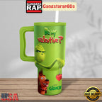 Grinch Be My Valentine Tumbler Cup 40oz