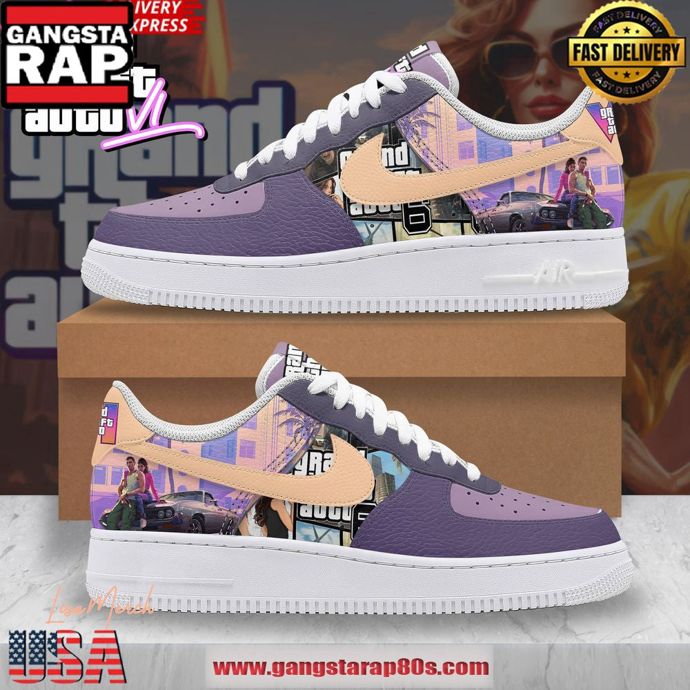 GTA 6 Special Edition Air Force 1 Shoes Running Sneakers