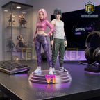 GTA VI x Sasuke x Sakura Premium Acrylic Plaque