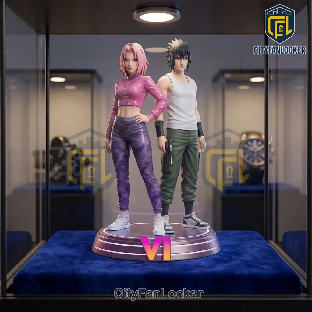 GTA VI x Sasuke x Sakura Premium Acrylic Plaque