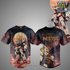 Gundam x Mets Fan Apparel Baseball Jersey