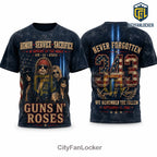 Guns N’ Roses 9/11 Tribute Never Forgotten T-Shirt
