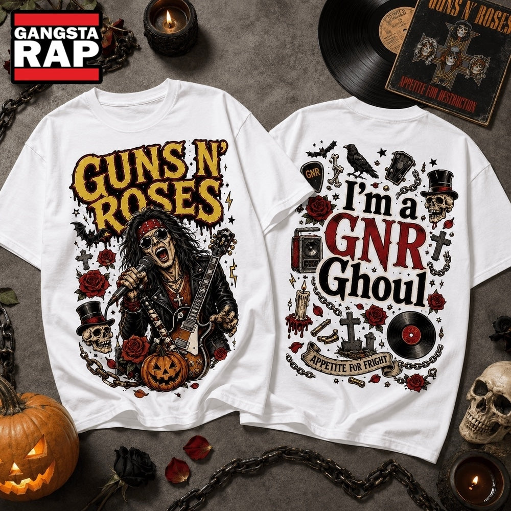 Guns N’ Roses Appetite for Fright Halloween 3D Shirt Hoodie T-Shirt