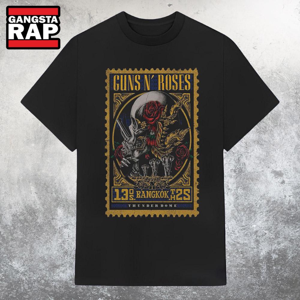 Guns N’ Roses At Thunder Dome In Bangkok, TH On May 13 2025 Tour Shirt