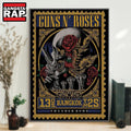 Guns N’ Roses At Thunder Dome In Bangkok, TH On May 13 2025 Tour Wall Decor Poster Canvas