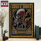 Guns N’ Roses At Thunder Dome In Bangkok, TH On May 13 2025 Tour Wall Decor Poster Canvas