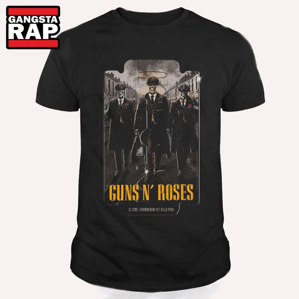 Guns N’ Roses At Villa Park On Jun 23 2025 T Shirt