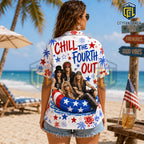 Guns N’ Roses Chill Fourth of July 2026 Hawaiian Shirt