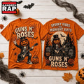 Guns N’ Roses Halloween Shirt, Spooky Vibes and Midnight Riffs 3D Shirt , Music Trending 3D Shirt