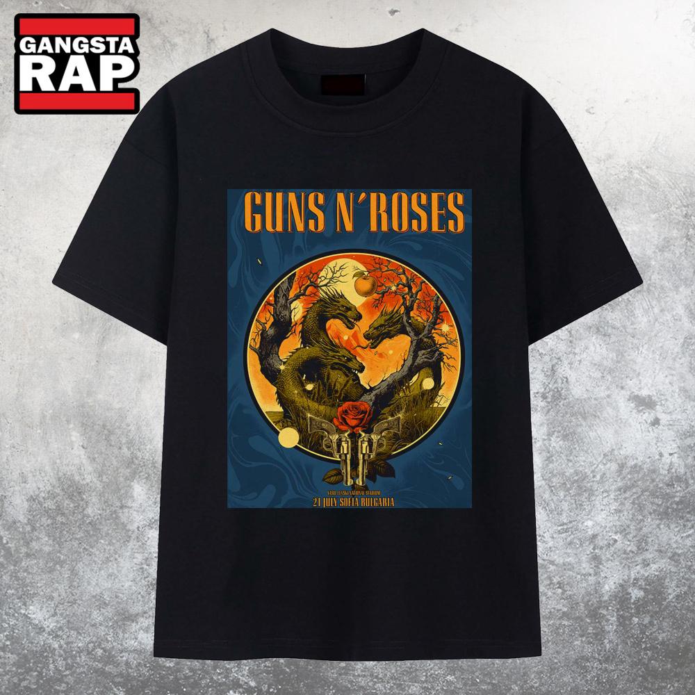 Guns N’ Roses Jul 21 2025 In Sofia Bulgaria T Shirt