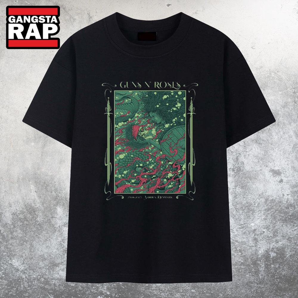 Guns N’ Roses Jun 29 2025 In Aarhus DK T Shirt