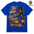 Guns N Roses Patriotic Slash Rock Band 2026 Crewneck T-Shirt