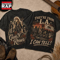 Guns N Roses Sunset L.A. Skyline Vintage Band 3D Shirt