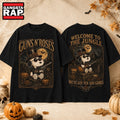 Guns N’ Roses x Snoopy Halloween Welcome to the Jungle 3D Shirt , Music Trending 3D Shirt