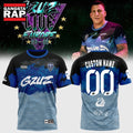 GZUZ LIVE EUROPE TOUR 2026 Signed Custom Name & Number T Shirt