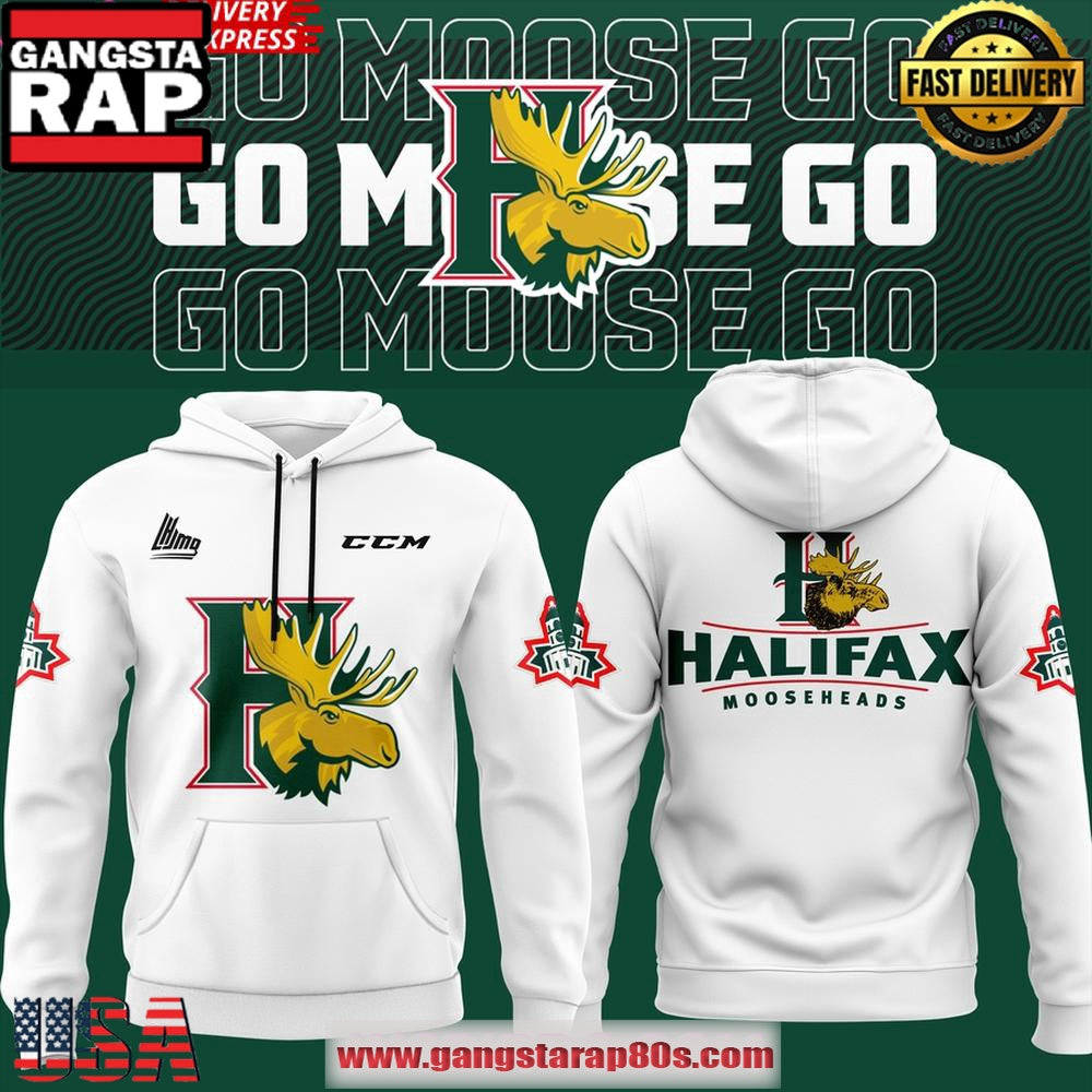 Halifax Mooseheads Go Moose Go New Special Hoodie Shirt