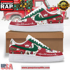 Hallmark Merry Christmas Air Force 1 Sneakers Shoes