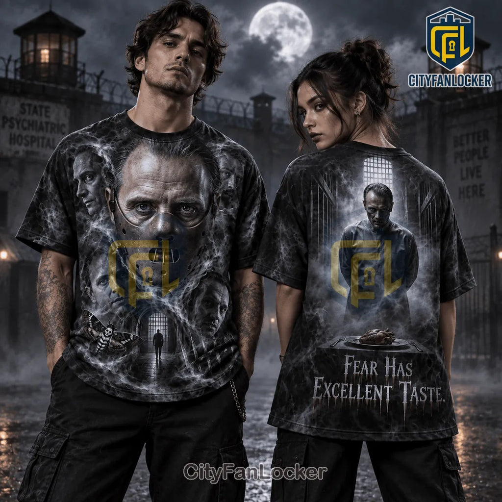 Hannibal Lecter Fear Has Excellent Taste Black Shirt