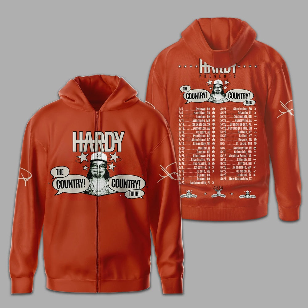 Hardy the Country Tour 2026 Unisex Hoodie Shirt