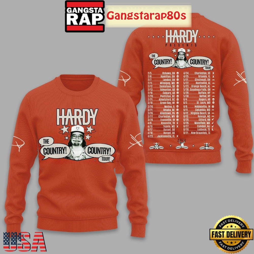 Hardy The Country Tour 2026 Special Sweatshirt