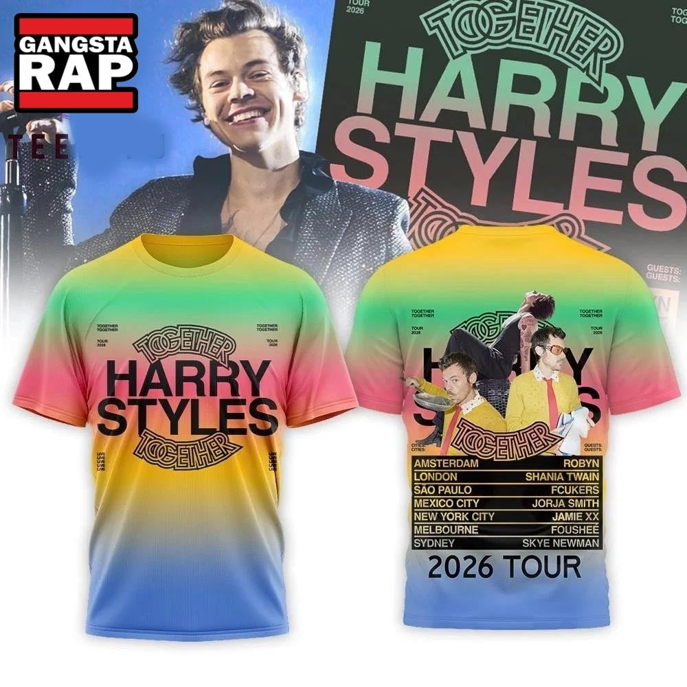 Harry Styles Together 3D T Shirts
