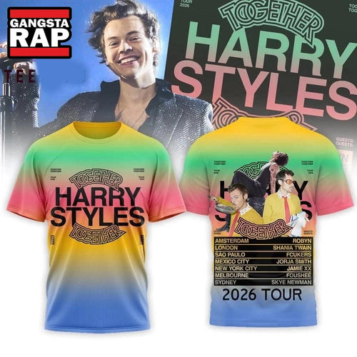 Harry Styles Together 3D T Shirts