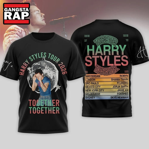 Harry Styles Tour 2026 Merch Together Together T Shirt