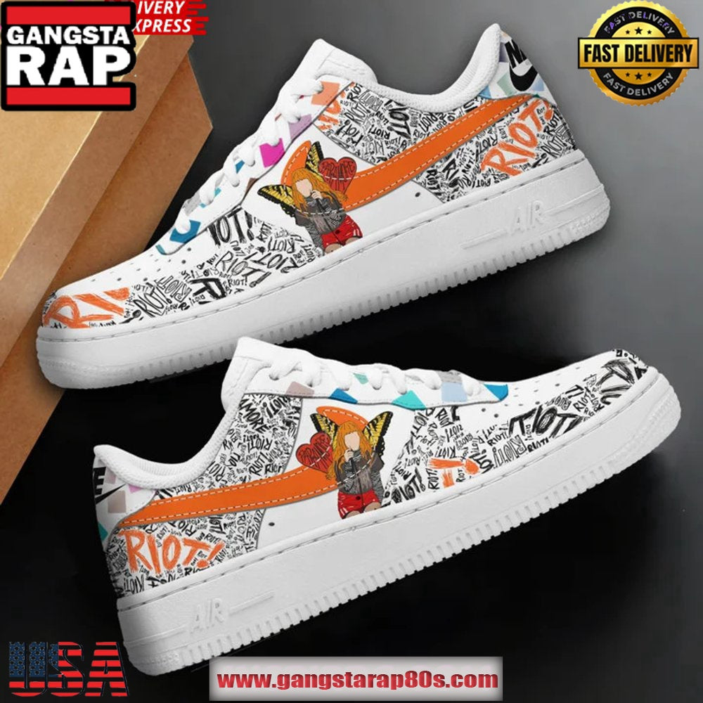Hayley Williams Riot Limited Edition Air Force 1 Running Sneakers Shoes