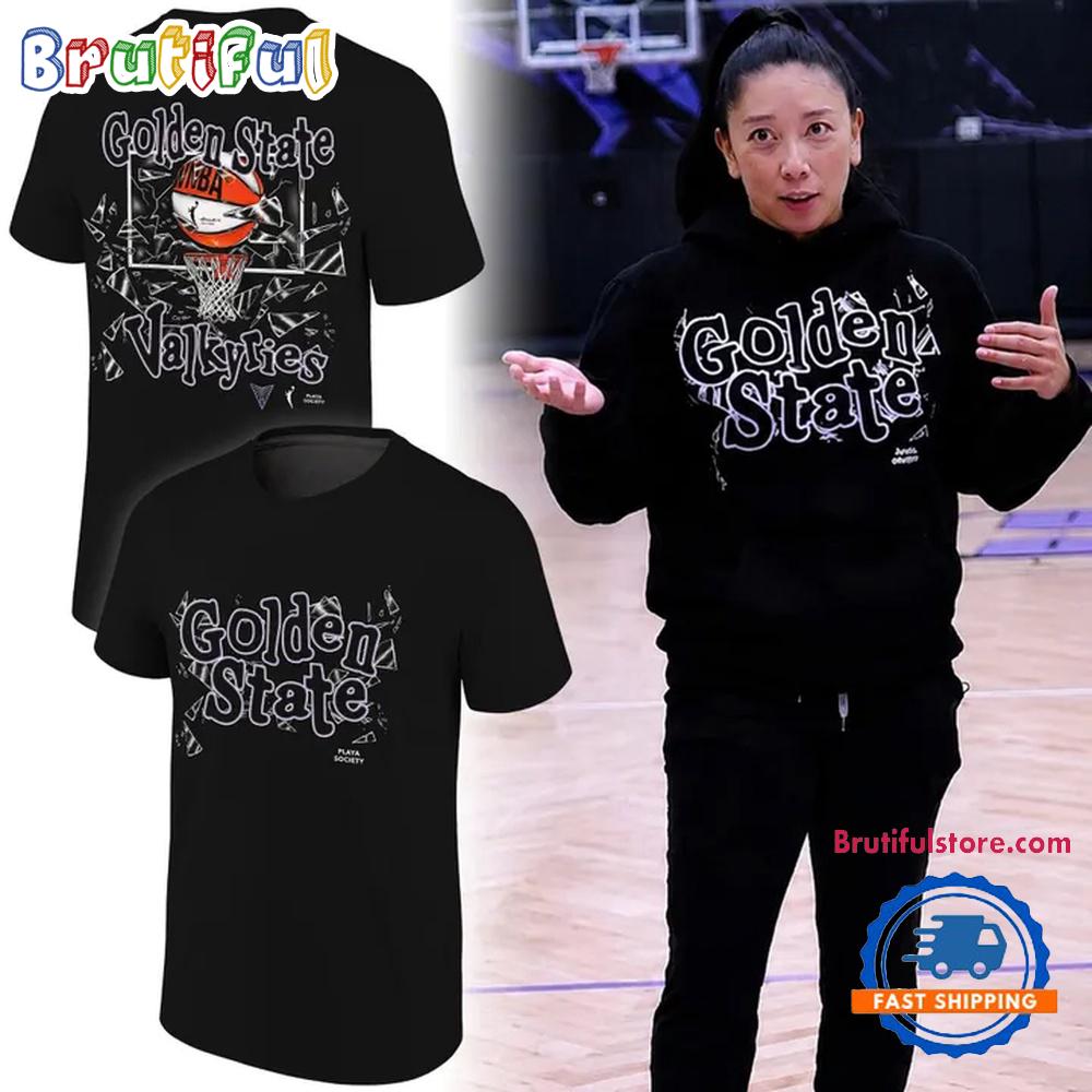 Head Coach Natalie Nakase Golden State Valkyries 2026 Exclusive Hoodie T-Shirt