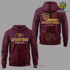 Heart of Midlothian Women 2026 SWPL Champions Maroon Pullover Hoodie