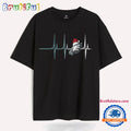 Heartbeat Christmas Philadelphia Eagles T Shirt