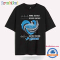 Heartbeat Watching Detroit Lions 2025 T Shirt