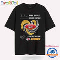 Heartbeat Watching Kansas City Chiefs 2025 T Shirt