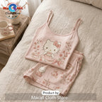 Hello Kitty Illustrated Tank and Shorts Loungewear Set